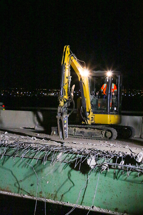 NB & SB SAB bridges_night_jackhamming.jpg detail image