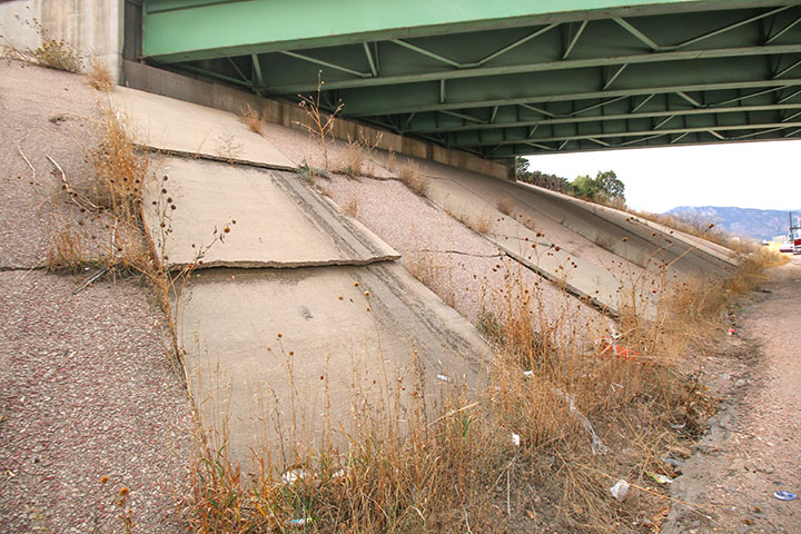 South Academy Boulevard I-25 Bridge Damage Photo 3.jpg detail image