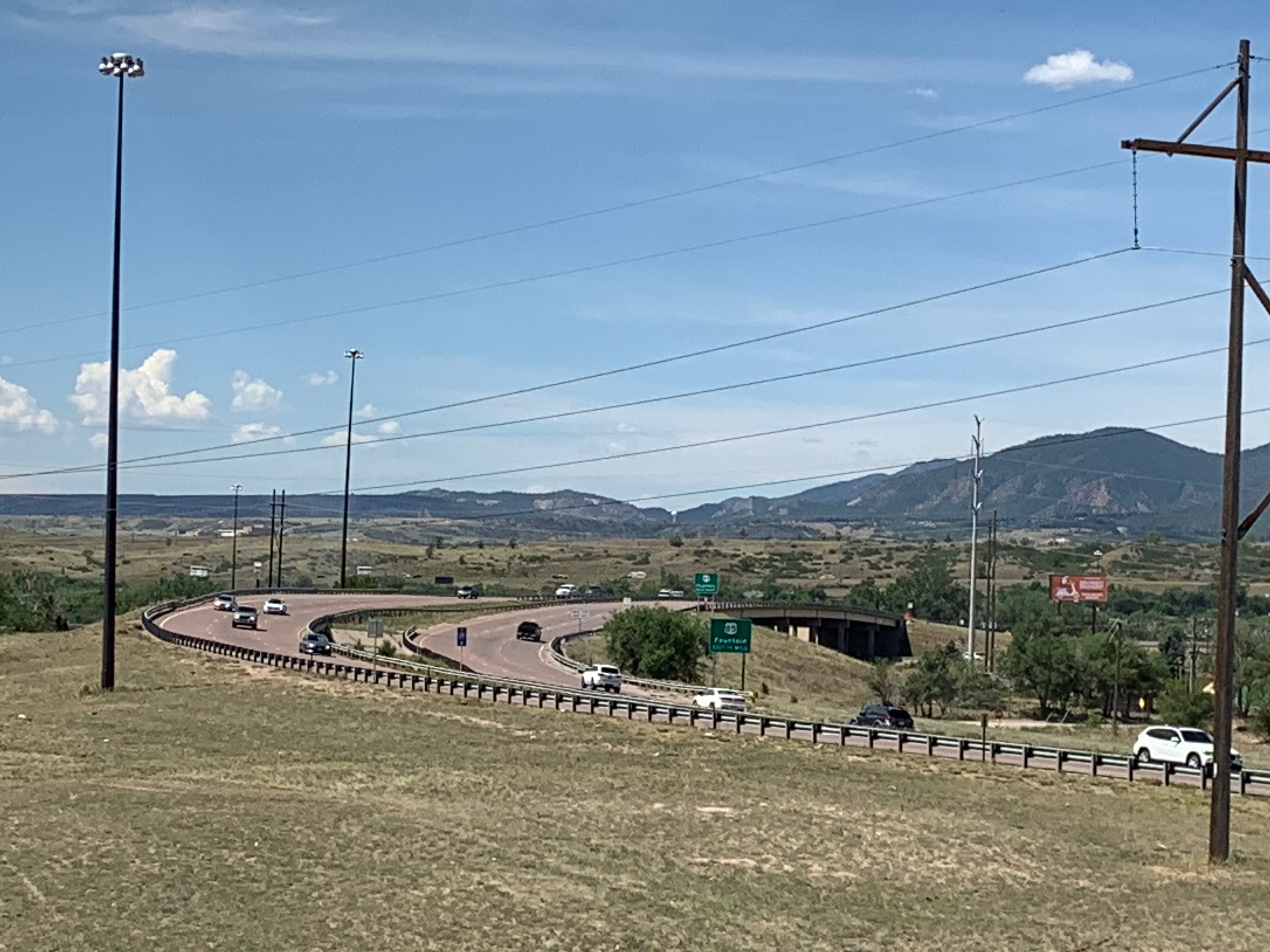 Academy Blvd. looking west. detail image