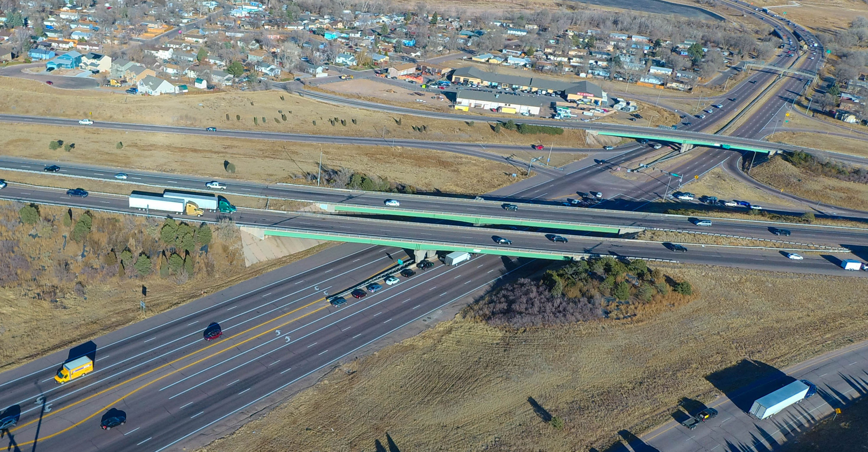 South Academy Boulevard Bridge Drone Aerial View.jpg detail image