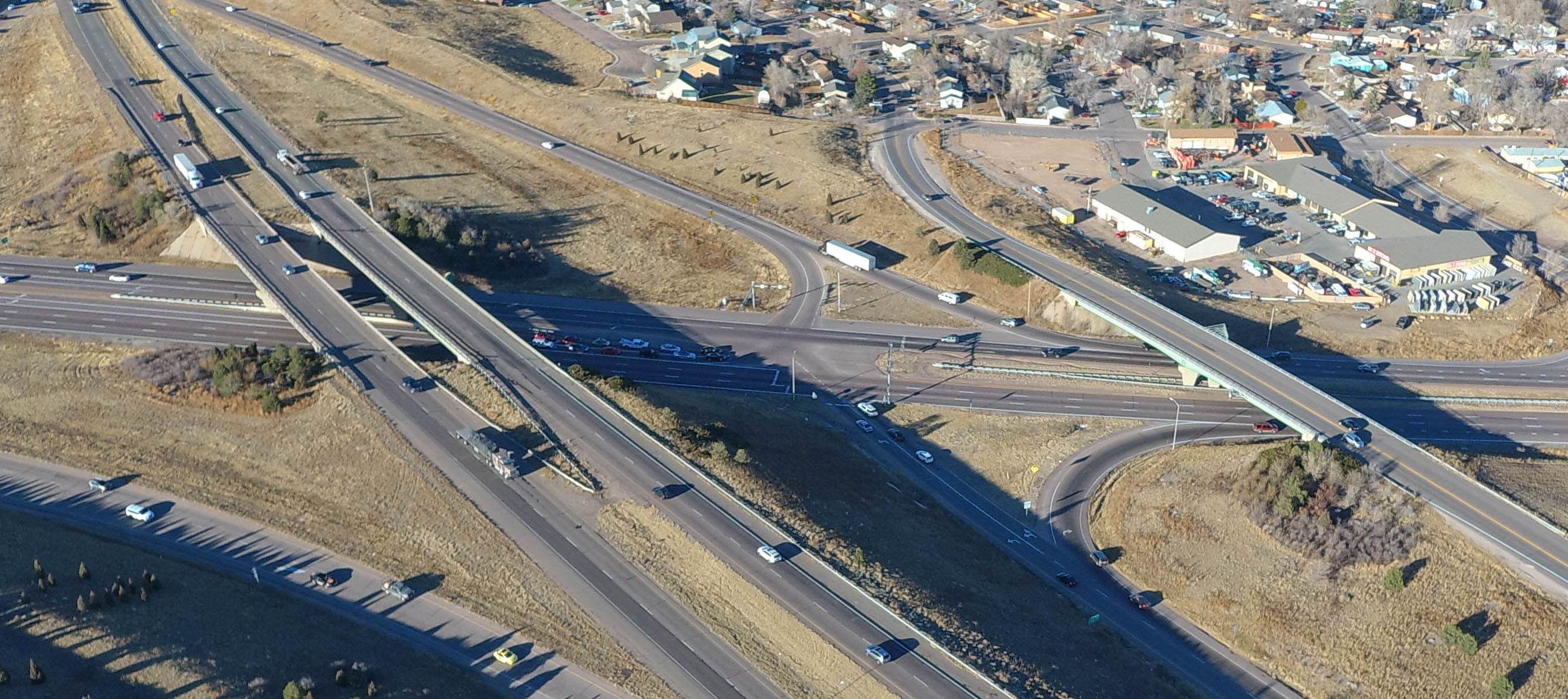 South Academy Boulevard Bridges Aerial Drone Photo.jpg detail image