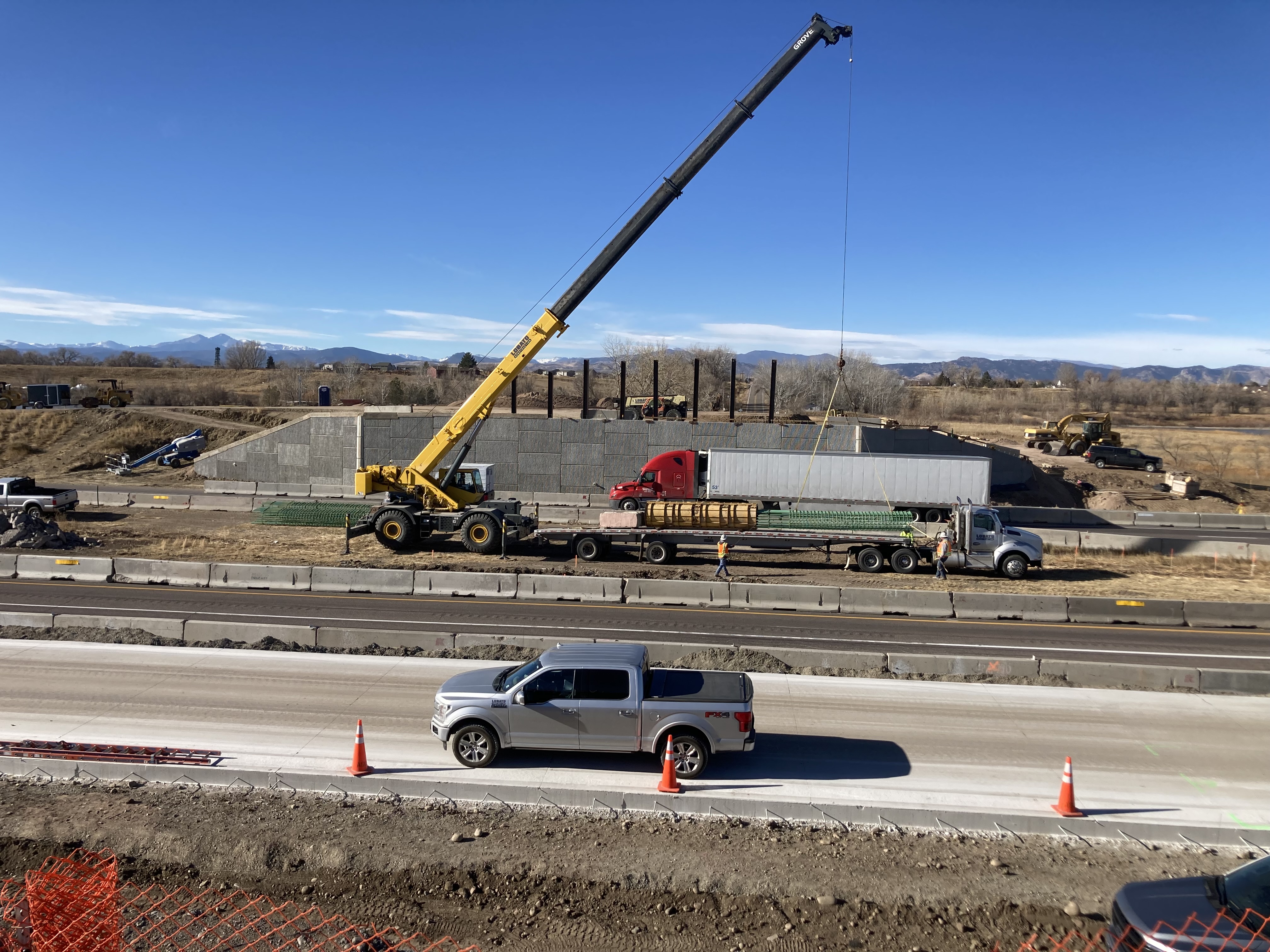 I-25 North - Kechter Pier 2 Caisson & Pier Cage - January 2022 detail image