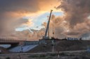 GWRR Girder Work at Sunset.jpg thumbnail image