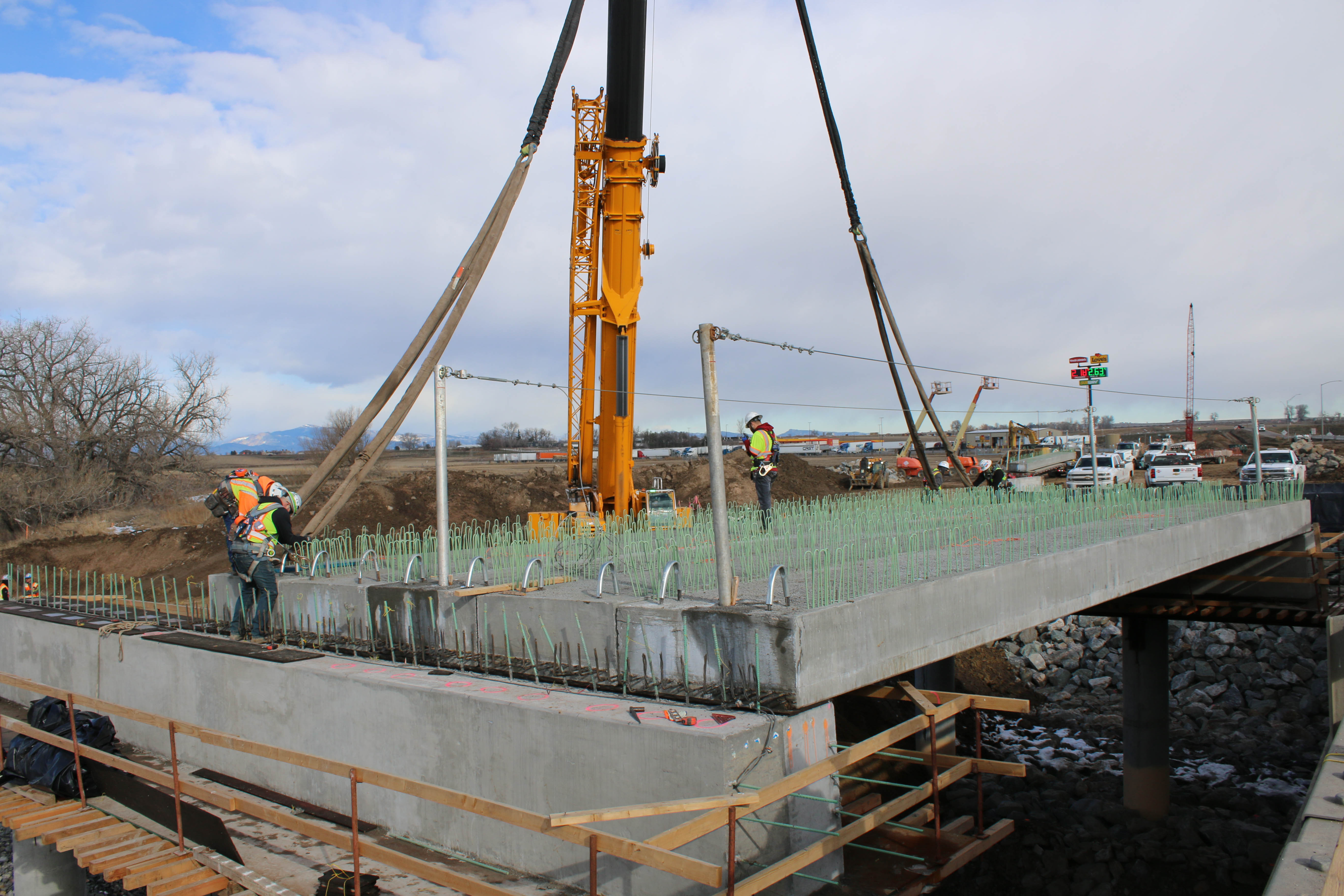 I-25 Project Segment 6 - Building Bridge Progress detail image