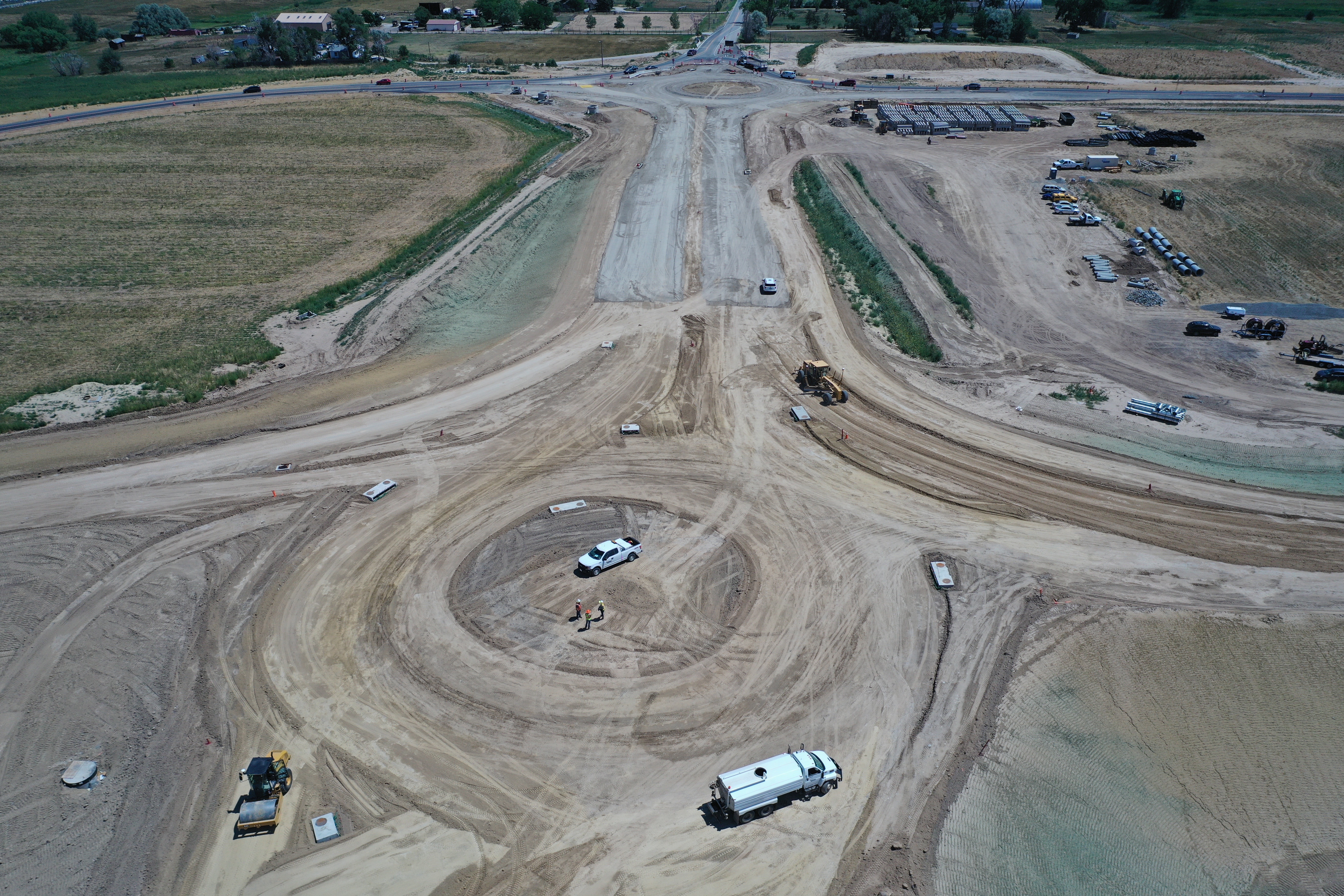 I-25 Segments 7 & 8 - Start of Roundabout Construction detail image