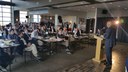 Shailen speaks to audience thumbnail image