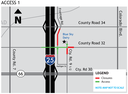 WCR 32 Frontage Road impact map Access 1.png thumbnail image