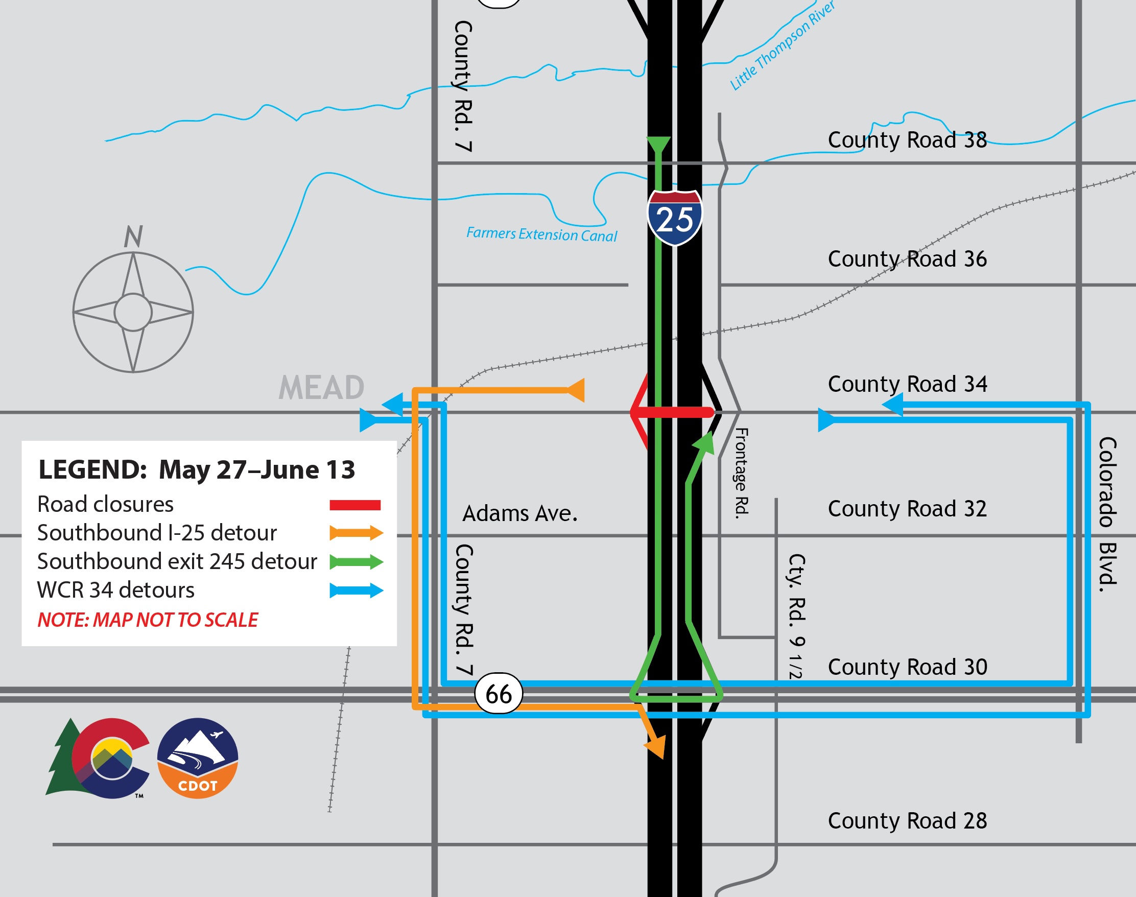 The Ramps Map SB I-25 ramps WCR34 Map .jpg — Colorado Department of Transportation