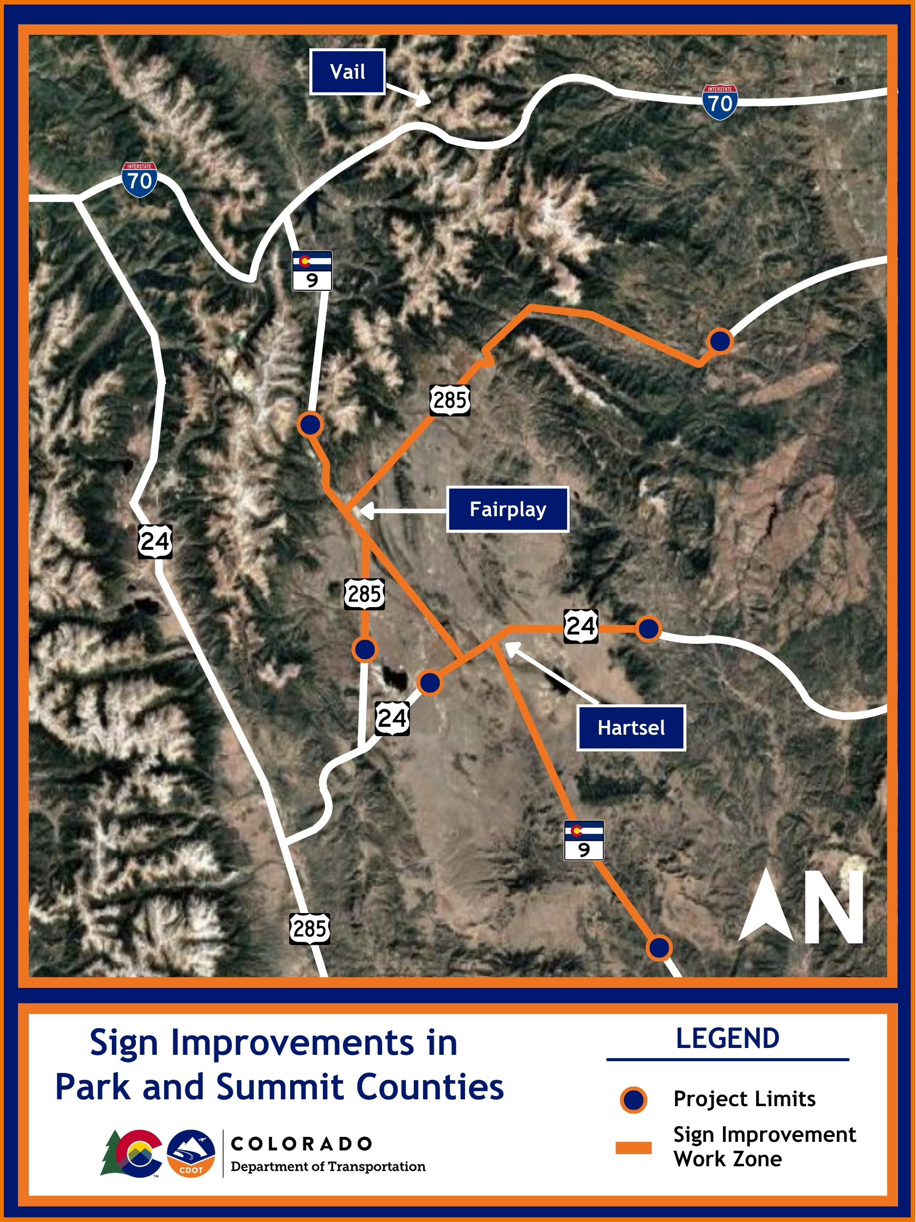 Project Location Map for Sign Improvements in Park and Summit.jpg detail image