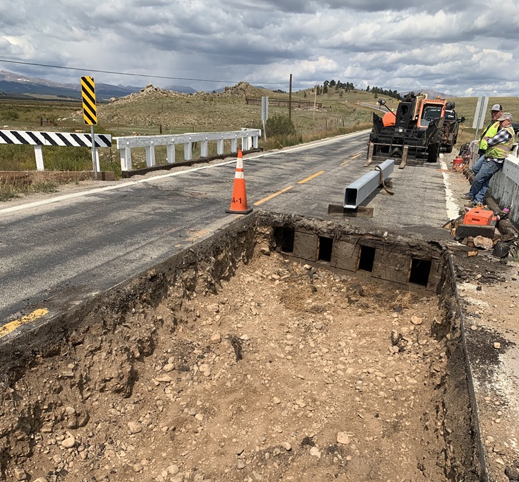 Timber Bridge Preservation in El Paso, Park & Teller Counties bridge repairs on CO 9 in Park County.jpg detail image