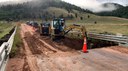 Timber Bridge Preservation in El Paso, Park & Teller Counties - Red Timber bridge repairs on CR 62 at CO 67 in Teller thumbnail image