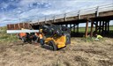 Timber Bridge Preservation wide view steel beam placement Peyton bridge.jpg thumbnail image