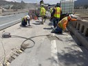 South Central Colorado Bridge Preventative Maintenance crew repair aging rebar on Johnson Village bridge_web.jpg thumbnail image