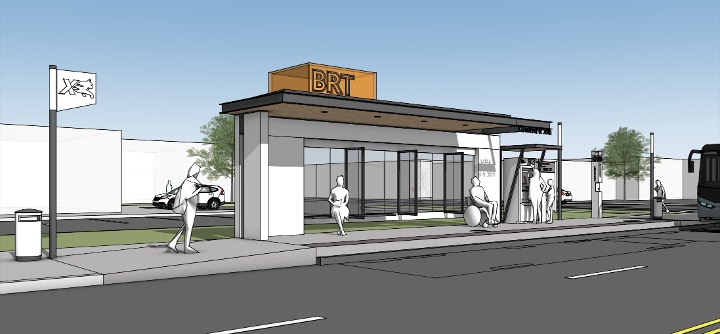 Federal Boulevard Bus Rapid Transit Station Design Option A.jpg detail image