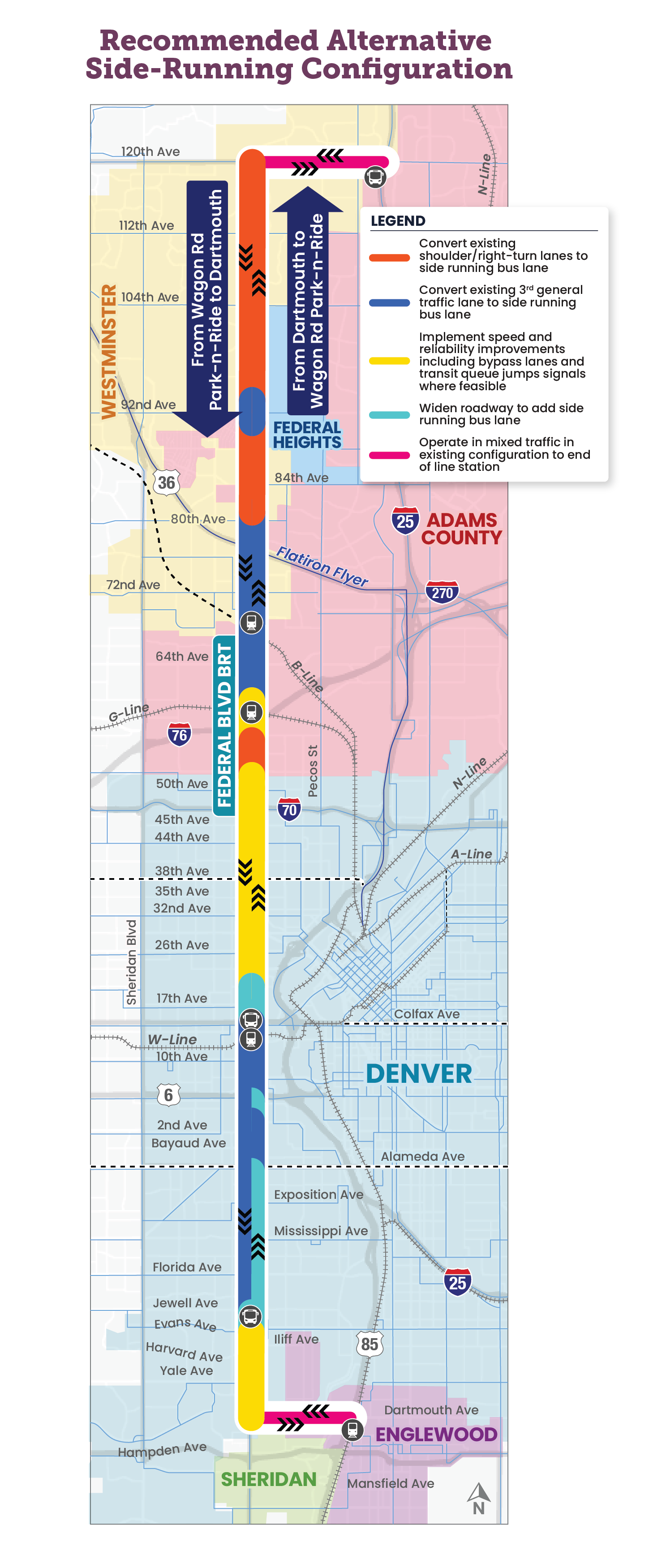 Federal Boulevard Bus Rapid Transit Proposed Improvements Map 06162025.png detail image