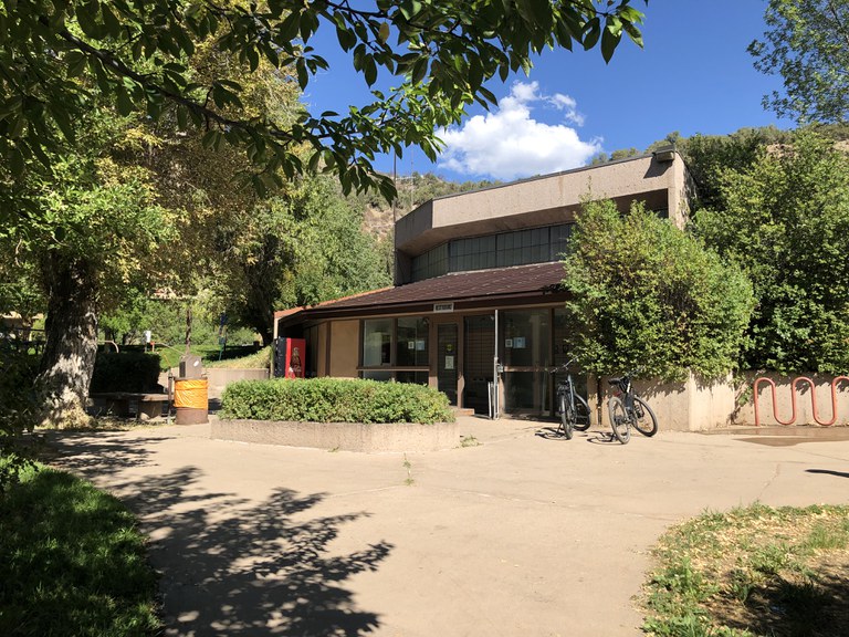 Bair Ranch rest area front view