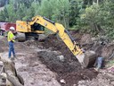 Southwestern Colorado Culvert Repairs - Inlet headwall excavation on CO 17 at Mile Point 15.jpeg thumbnail image