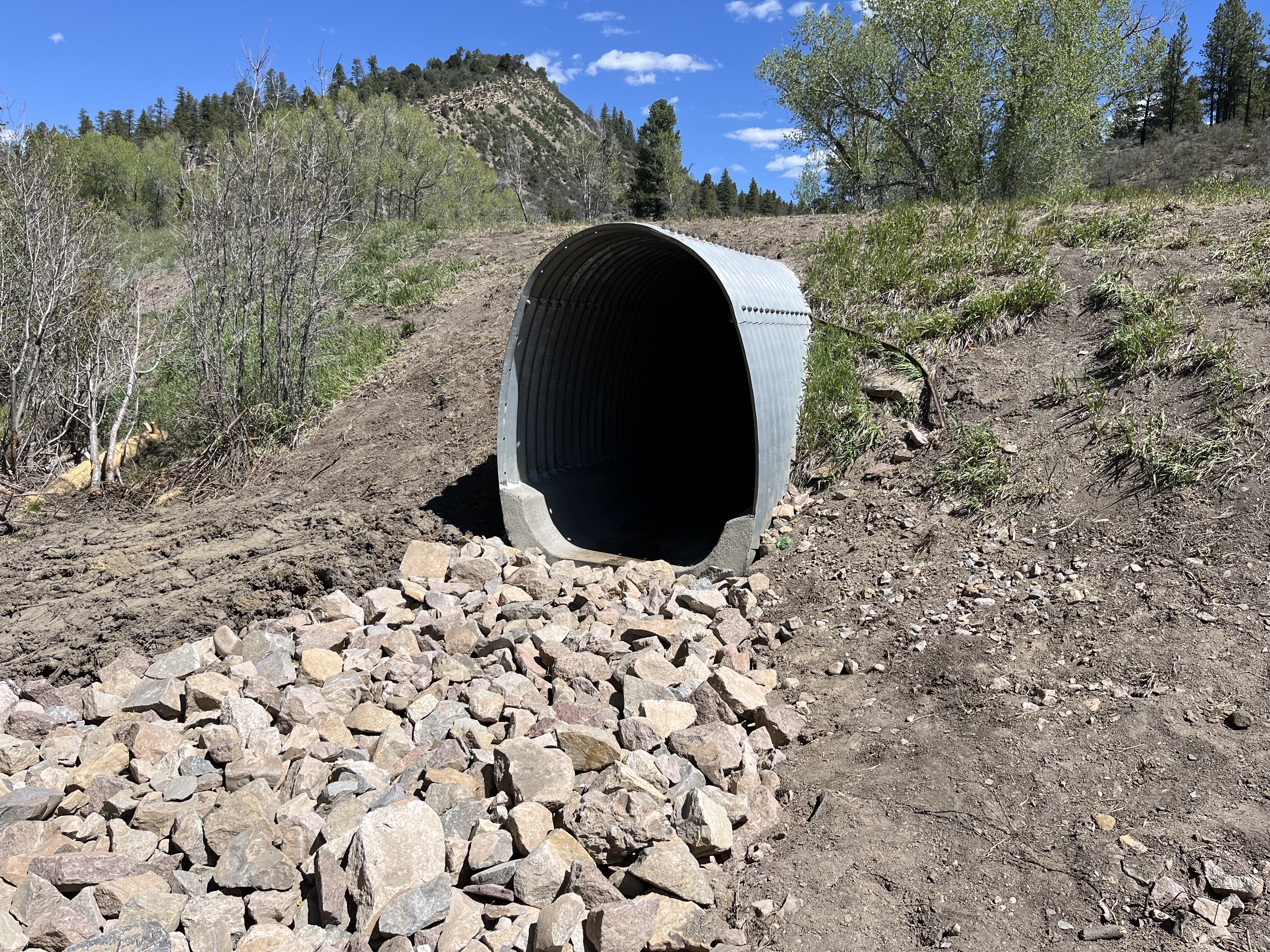 Southwestern Colorado Culvert Repairs Culvert Riprap - May 2026.jpg detail image