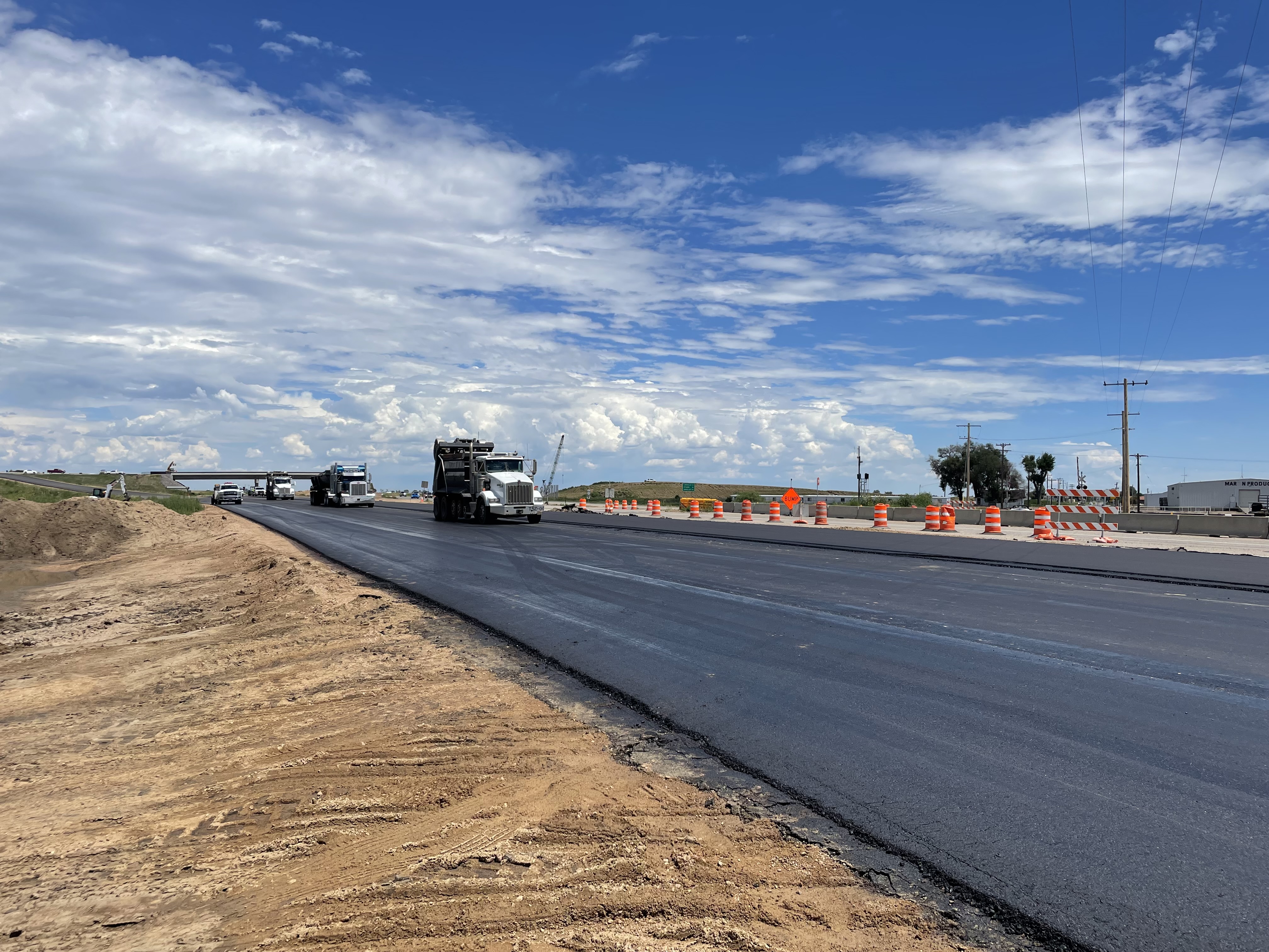 August 2023 Southbound US 85 paving.jpg detail image