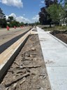 US 160 Sidewalk Improvements in Mancos sidewalk pour north side.jpeg thumbnail image