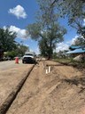 US 160 Sidewalk Improvements in Mancos sidewalk removal west.jpeg thumbnail image