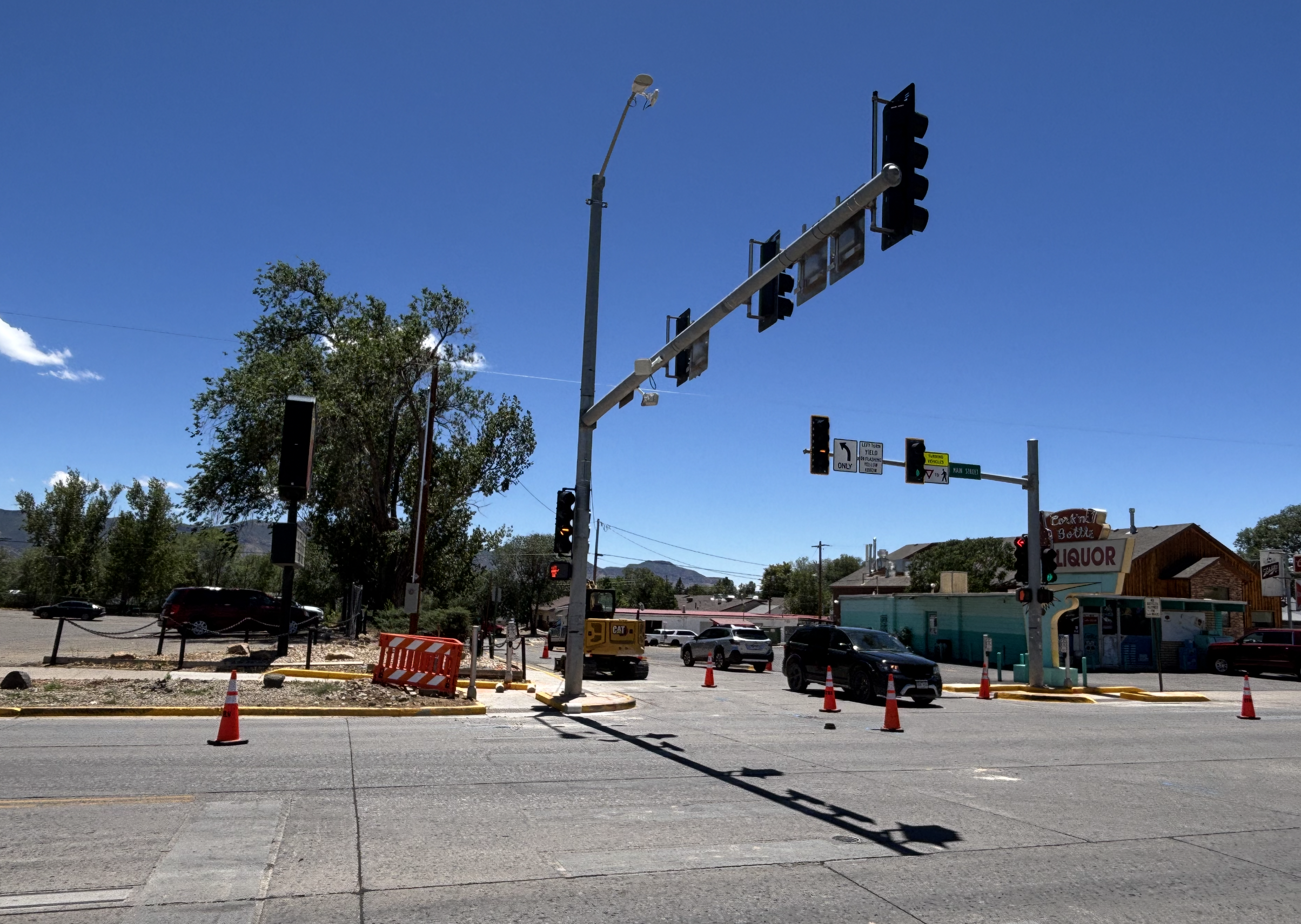 US 160 Harrison and Mildred Signals Upgrade southwest view in Cortez.png detail image