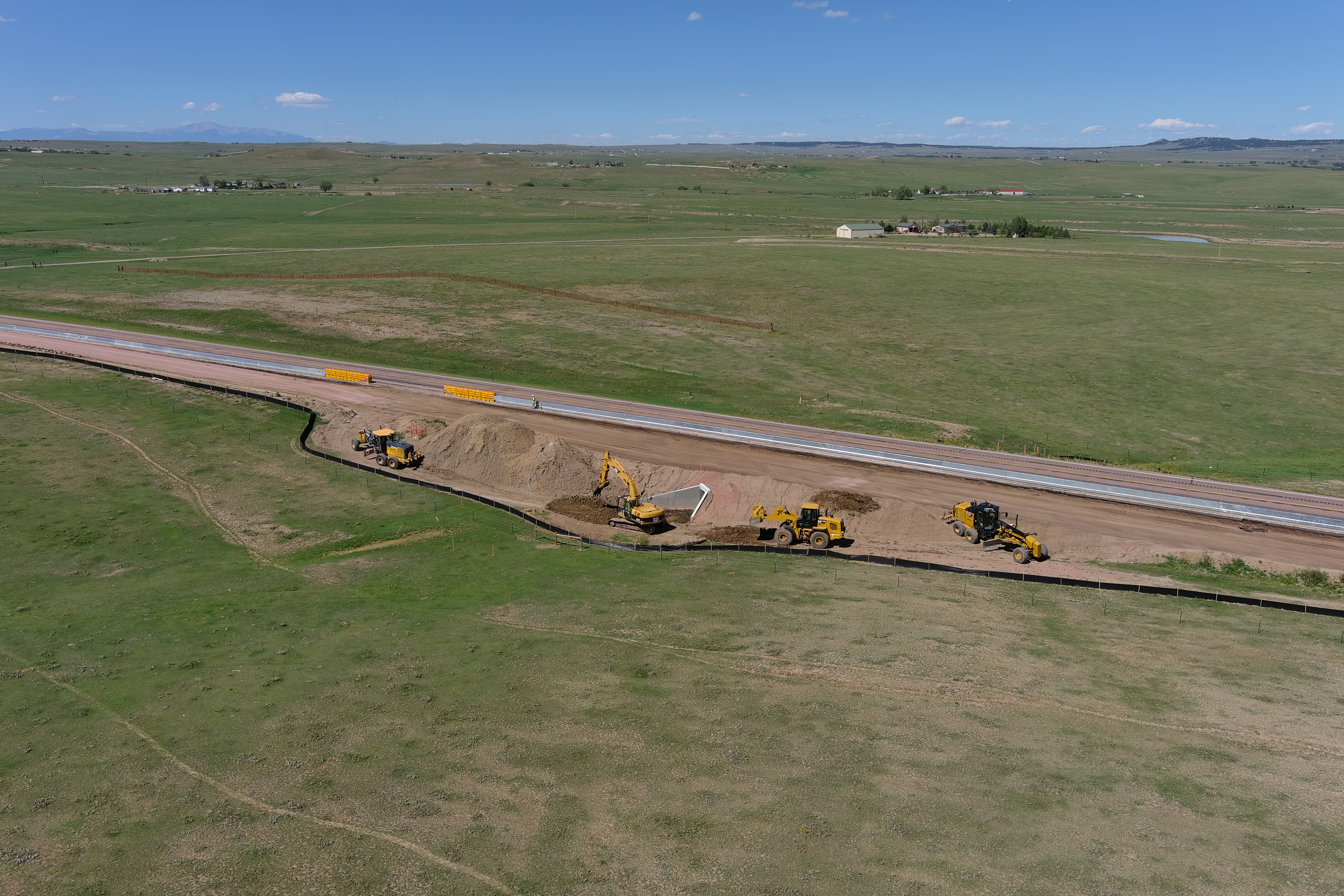 US 24 Resurfacing from Peyton to Calhan - Drone footage of US 24 from Peyton to Calhan.jpg detail image