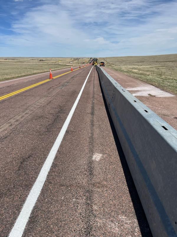 US 24 Resurfacing from Peyton to Calhan - Resurfacing on US 24.jpg detail image