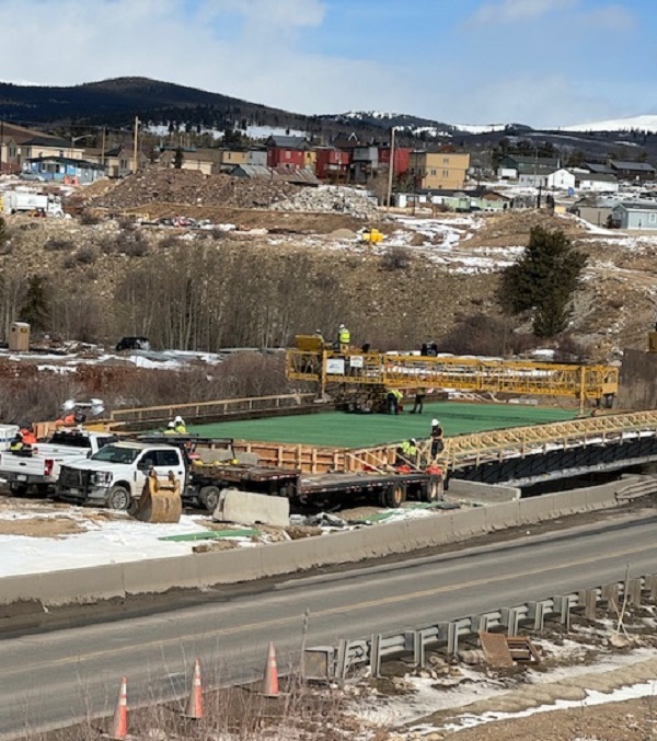 US 285 CO 9 Intersection Improvements and Bridge Replacement Closeup Bridge Deck Prior to Concrete Pour Photo Tom Debonis.jpg detail image