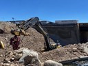 Crews excavating for cantilever wall construction US 285 bridge in Fairplay Photo Estate Media (1).jpg thumbnail image