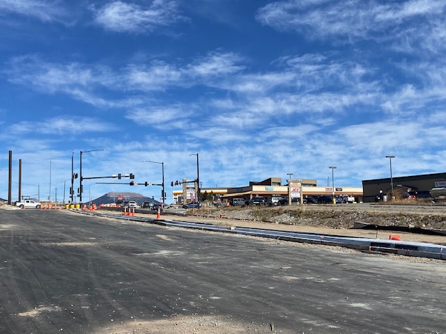 New widening and paving west side of US 285 at the bridge Estate Media.jpg detail image