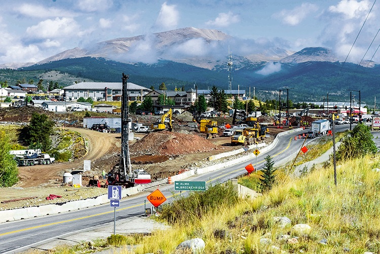 Northwest view bridge construction US 285 Fairplay Skyline.jpg detail image