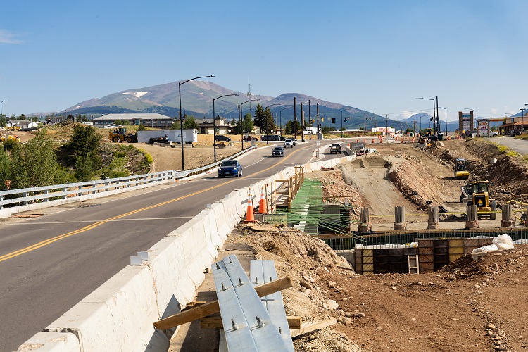 US 285 CO 9 Intersection Improvements and Bridge Replacement Ground View Fairplay Bridge Work.jpg detail image