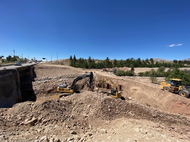 Wide view bridge construction excavation underway Photo Estate Media.jpg detail image