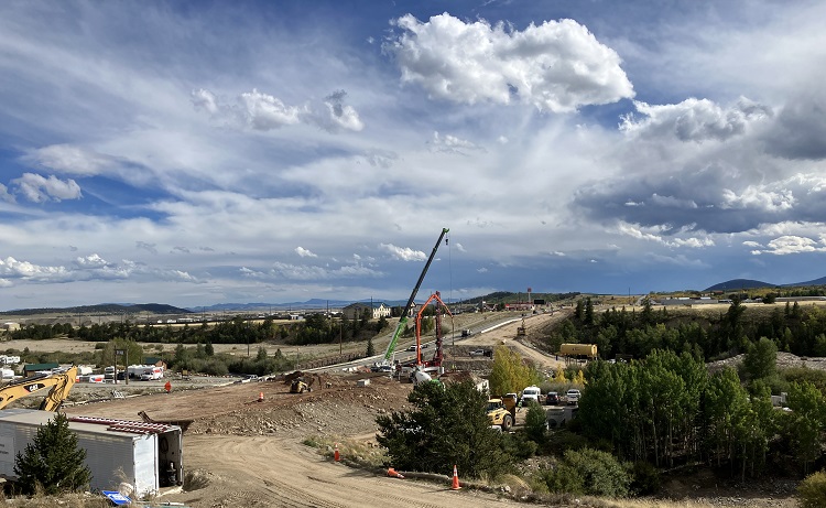 Wide view caisson drilling US 285 bridge Fairplay Photography Nick Maleski.jpg detail image