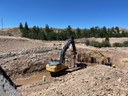 Wide view excavation at bridge site for cantilever wall construction Photo Estate Media.jpg thumbnail image