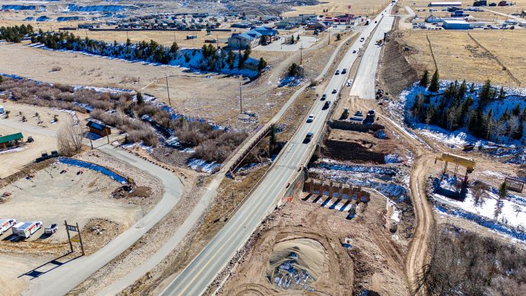 Overhead view bridge under construction Fairplay John Klippel.jpg detail image