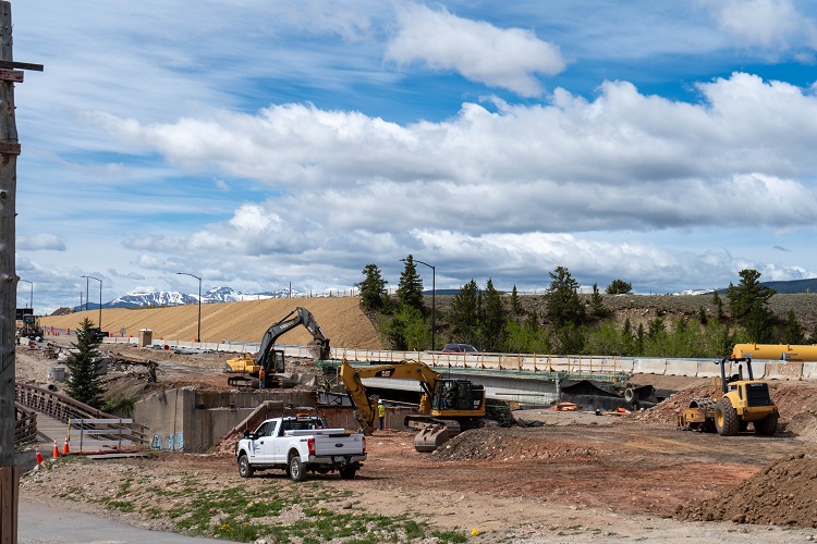 US 285 CO 9 Intersection Improvements and Bridge Replacement Wide View of US 285 Bridge Removal in Progress Bailey Photo Gonzalez.jpg detail image