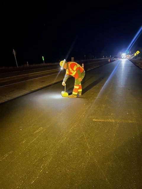 US 285 Resurfacing Asphalt measure at Junction Creek.jpeg detail image