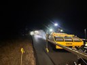 Paving SB on and off-ramps at Country Road 72 thumbnail image