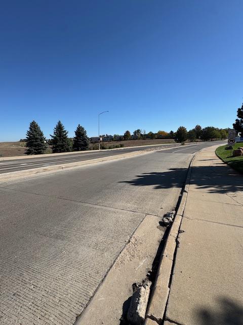 US 287 Intersection Improvements in Broomfield County East side of Miramonte Boulevard prior to improvements.jpeg detail image