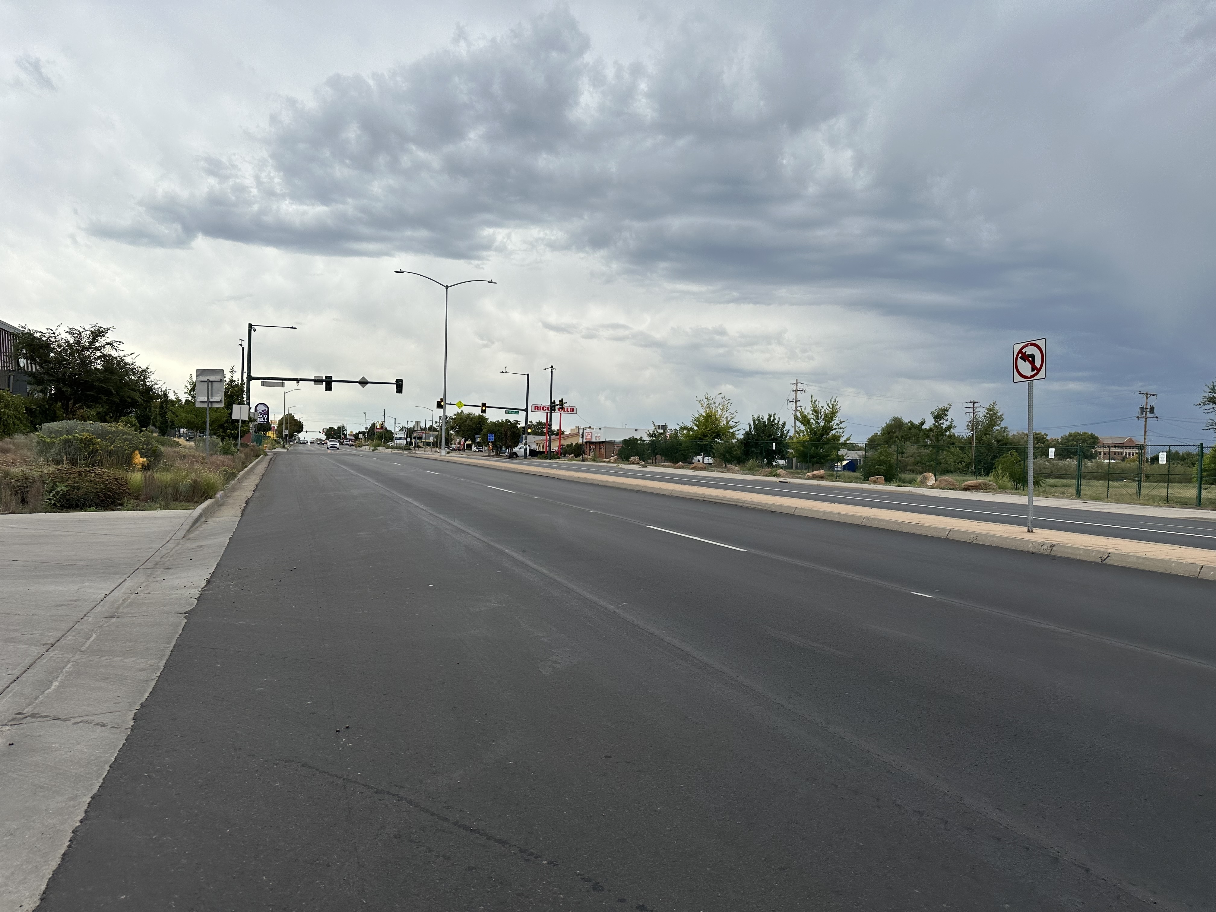 US 287 Finished paving near 51st Avenue.jpg detail image