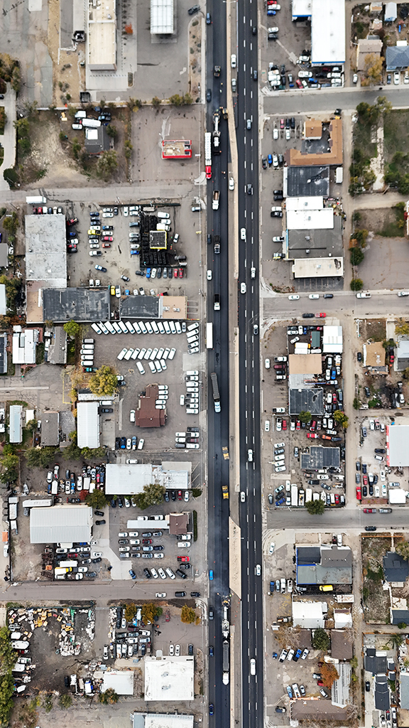 US 287 Resurfacing Overhead New Pavement on North and Southbound Federal.jpg detail image