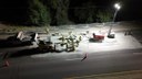 Crews work overnight to update the US 287 bridge over Clear Creek. thumbnail image
