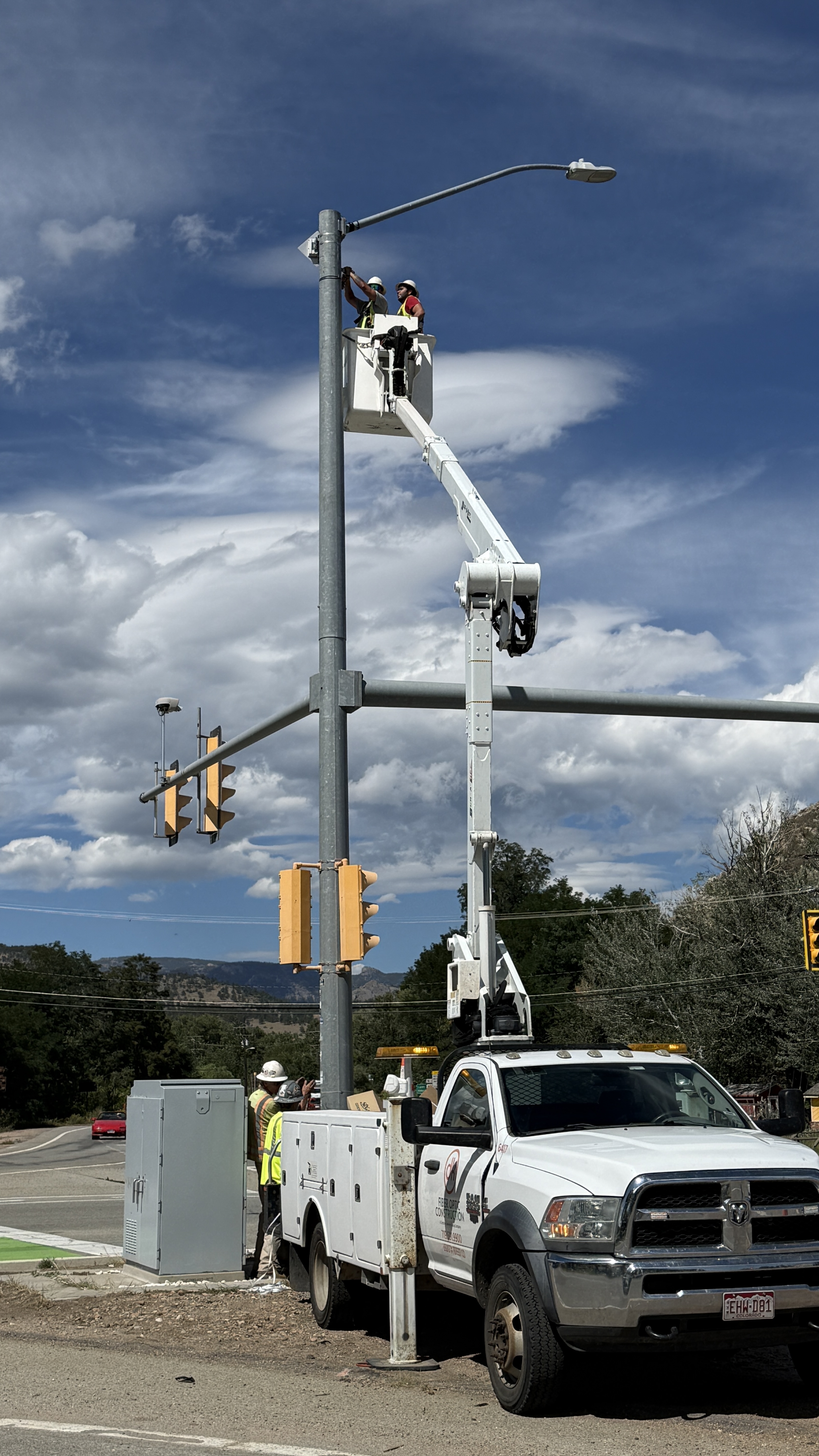 US 36 & CO 66 Information Technology Services Devices & Fiber Installation camera install.jpg detail image