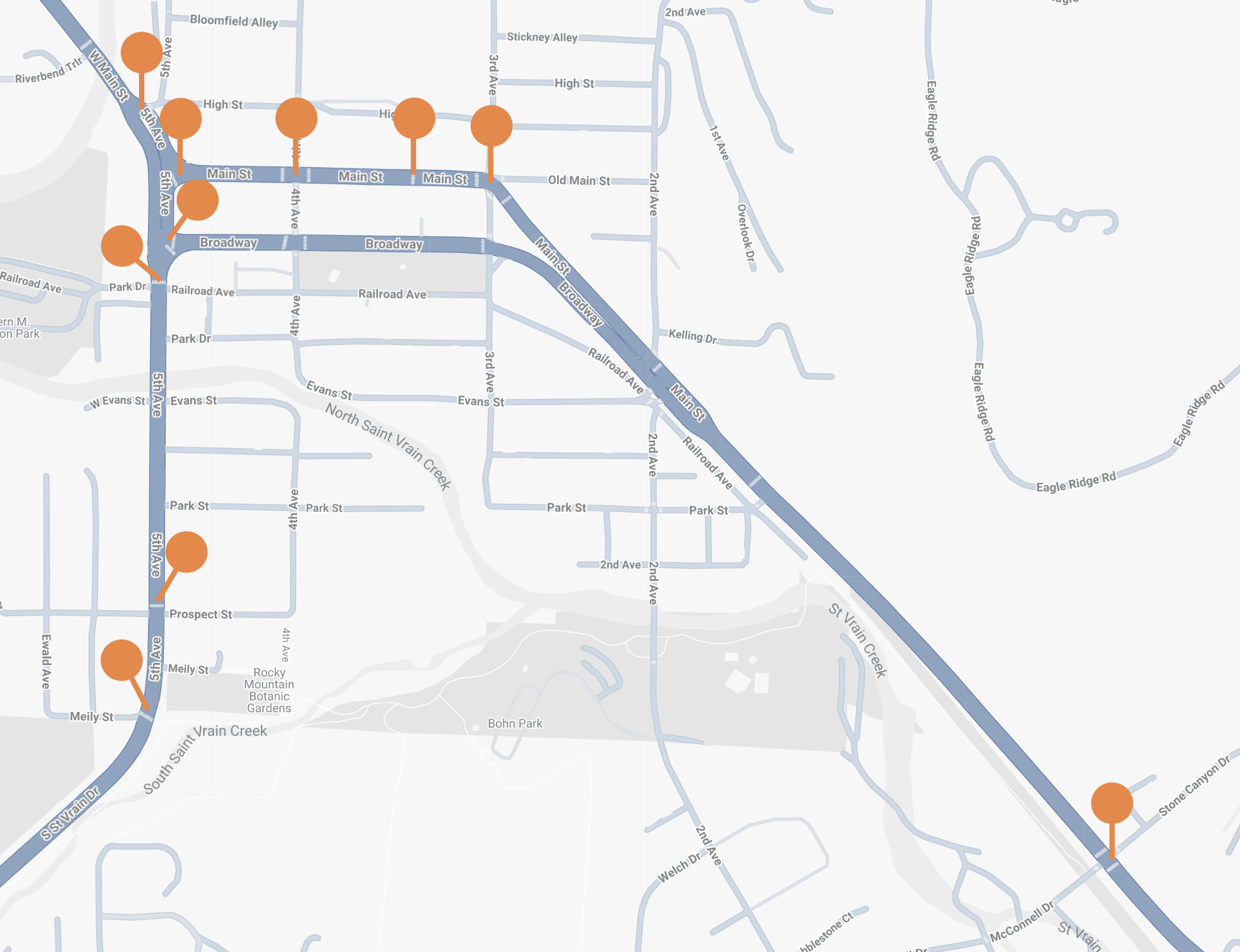 US 36 Curb Ramp Lyons Marker Map 2.png detail image