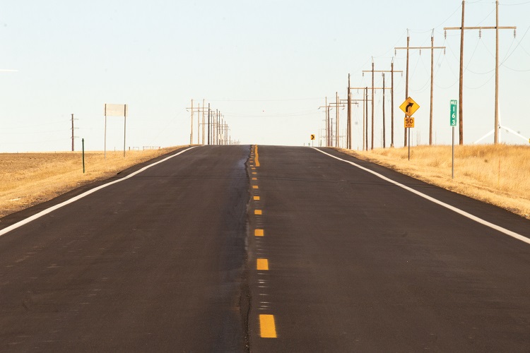 USE Newly paved and striped section of US 385 Photo Cheri Webb (1).jpg detail image