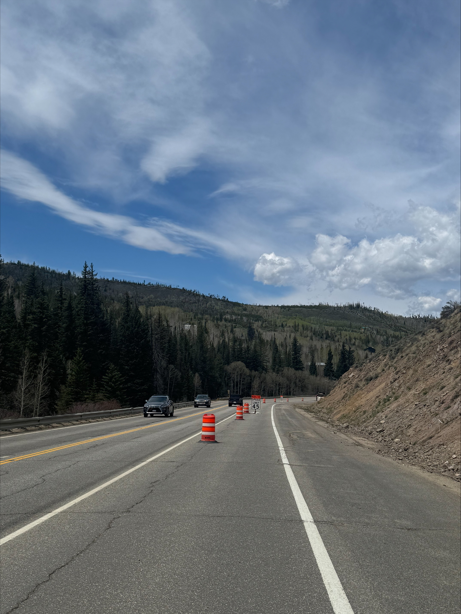 US 40 Red Dirt Hill Safety Improvement Construction Zone 05212025.jpeg detail image