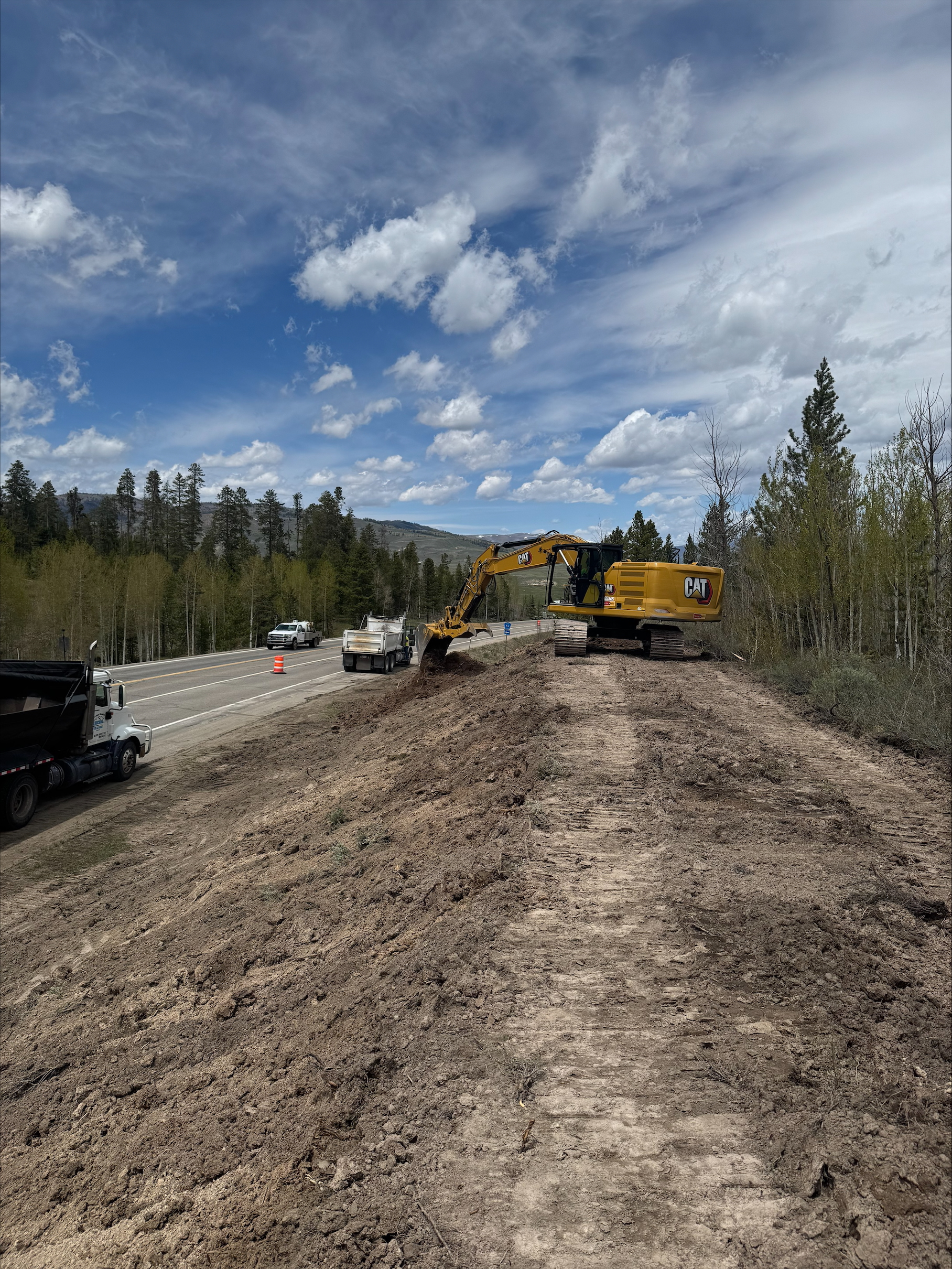 US 40 Red Dirt Hill Safety Improvement Embankment Preparation 05212025.jpeg detail image