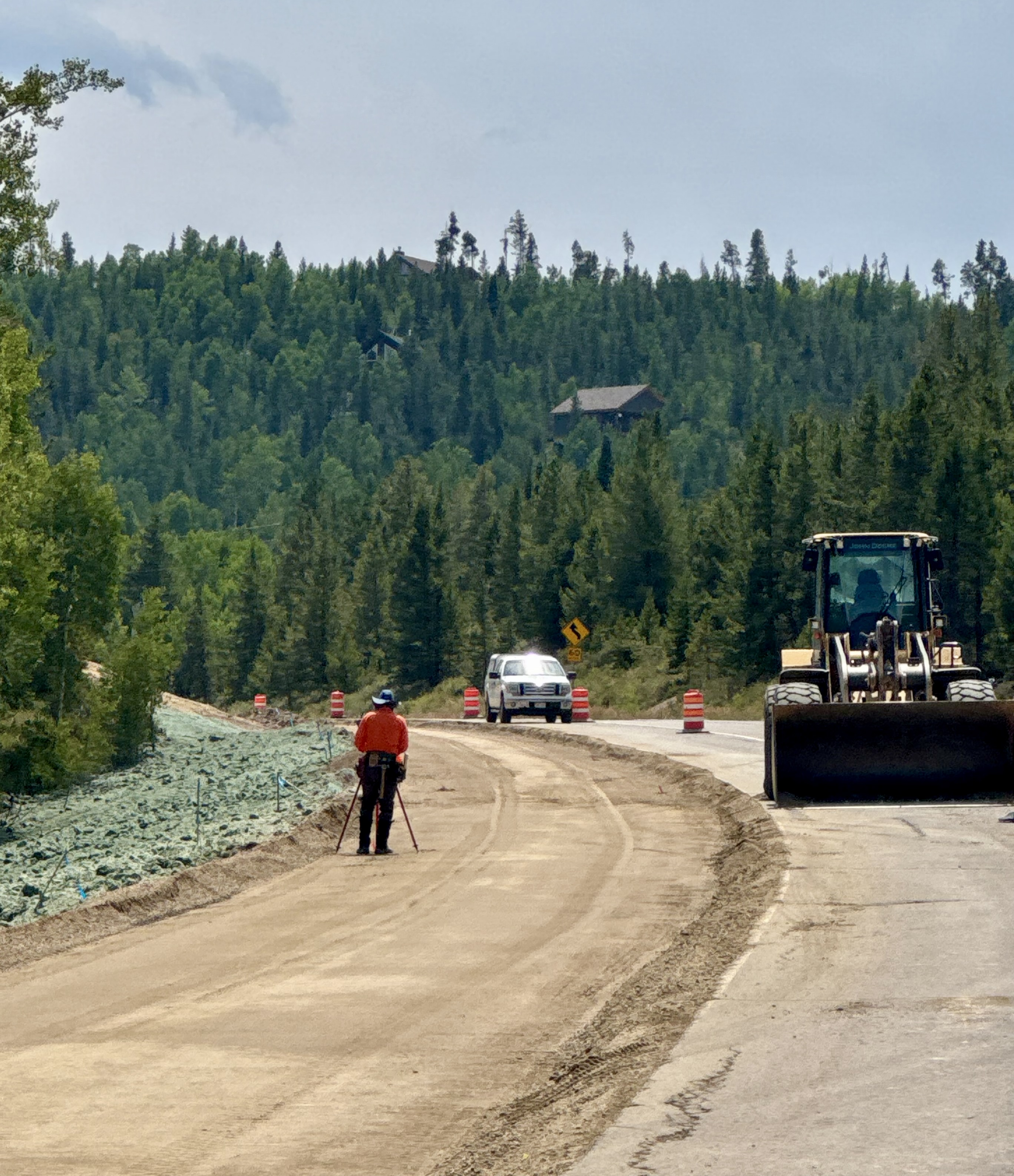 US 40 Red Dirt Hill Improvements - Earthwork on 8-7-2025 detail image